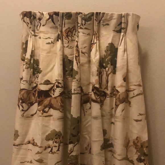 Horse Glory Quilted Curtains NCU0DDK1994 main image 0